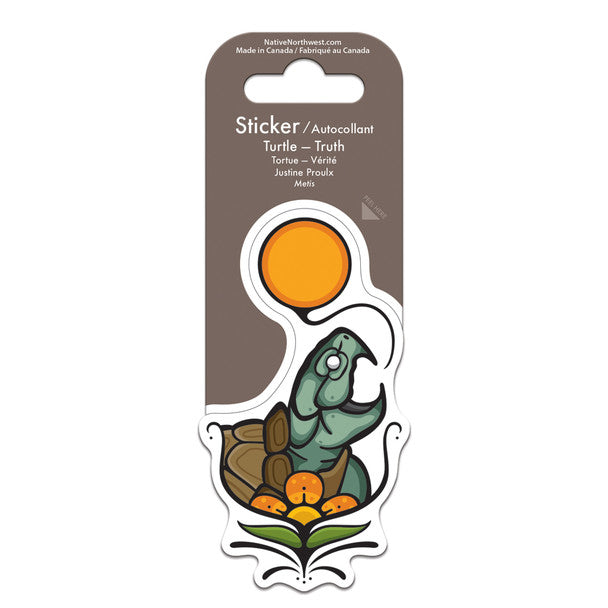 Sticker - Vinyl - Turtle - Truth
