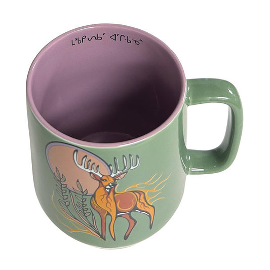 Mug - Ceramic - Big - 20oz - Deer (Waawaashkeshi)