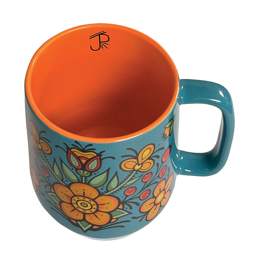 Mug - Ceramic - Big - 20oz - Prairie Beadwork