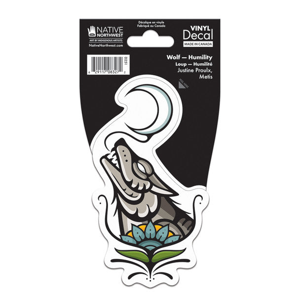 Decal - Wolf - Humility