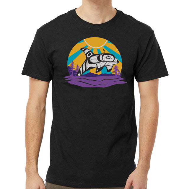 T-shirt - Unisex - Killer Whale (Deep Navy)