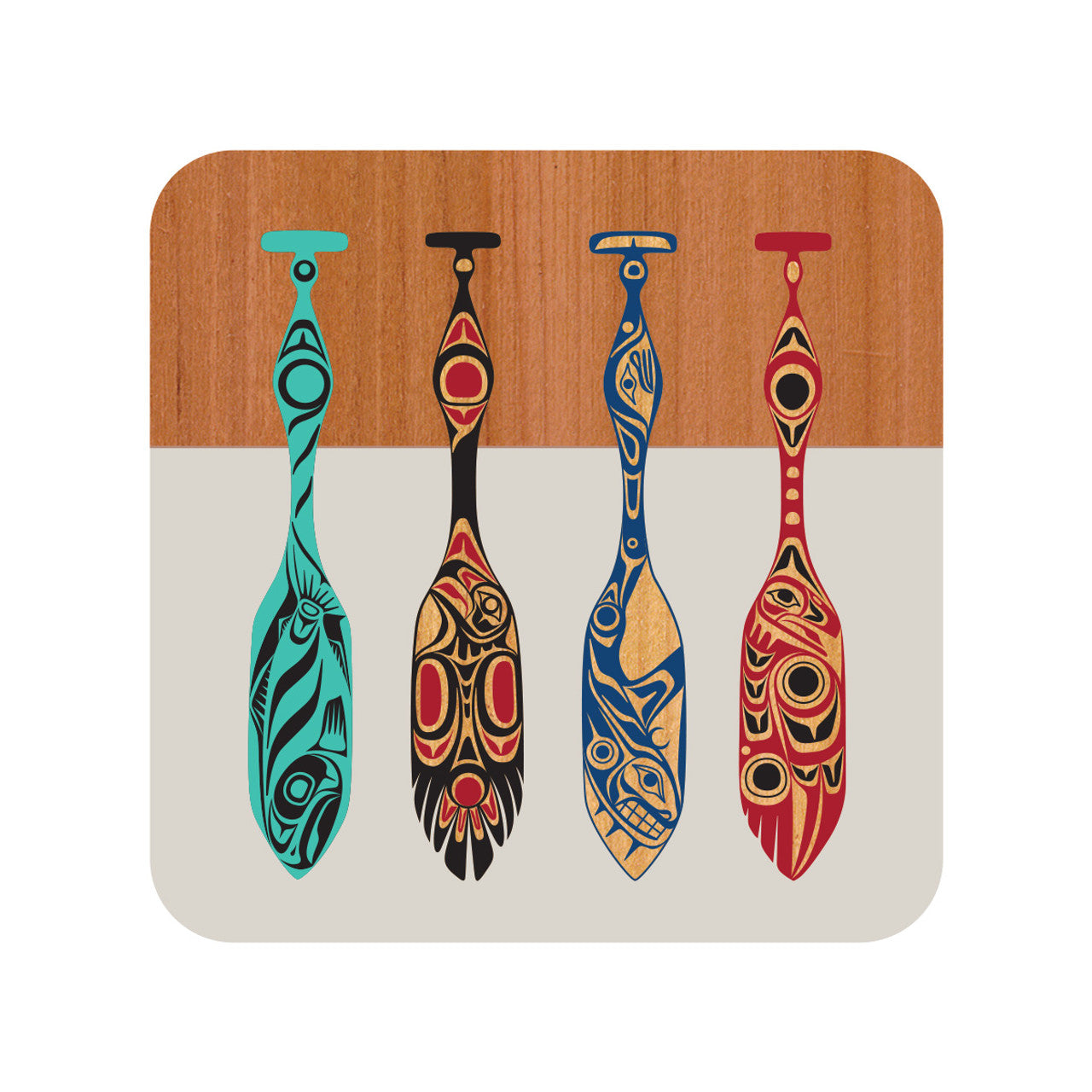 Coaster - Cork - Paddles