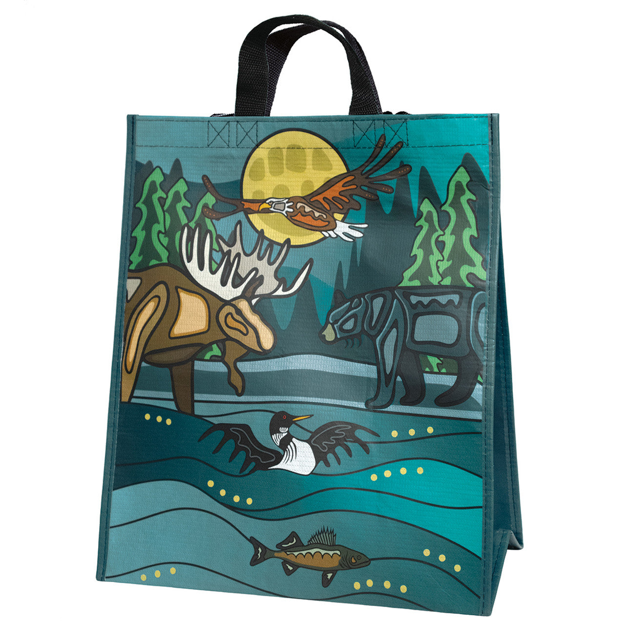 Eco Bag - Large - All My Relatives (Indinawemaaganidag)