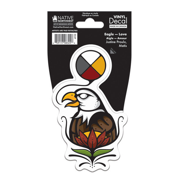 Decal - Eagle - Love