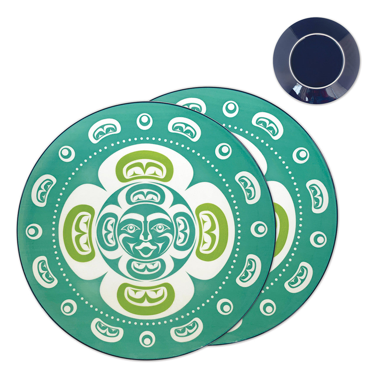 Dinner Plate - Set of 2 - Porcelain - Moon