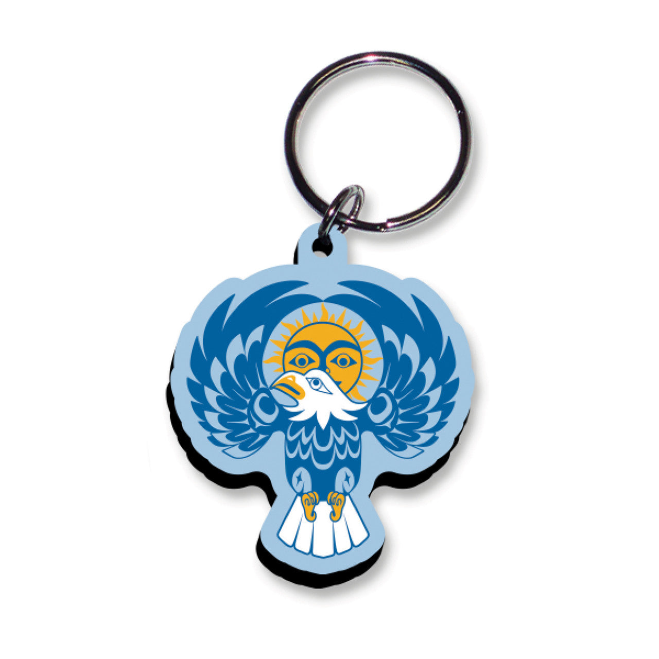 Keychain - Acrylic - Eagle Sun