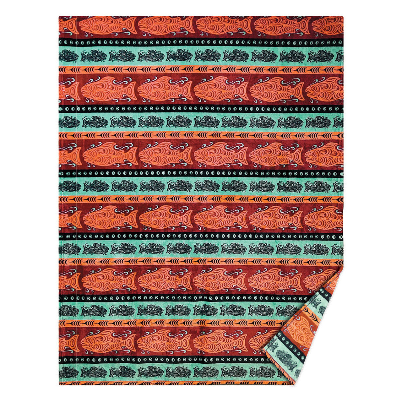 Blanket - Fleece - Coho Salmon