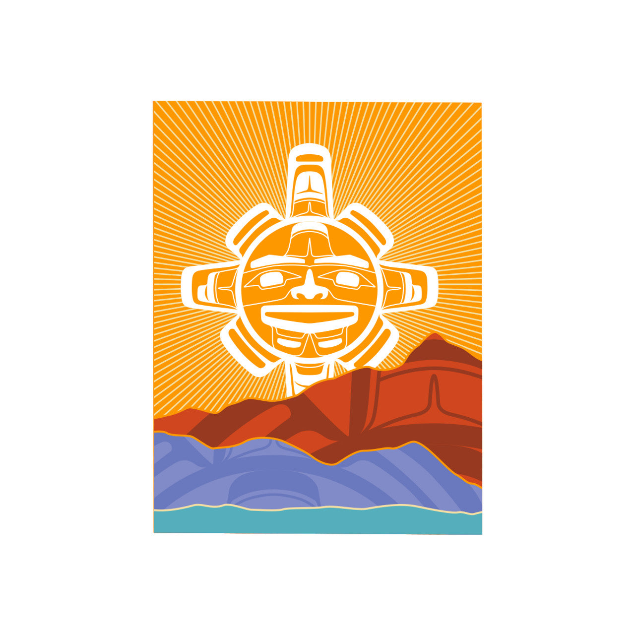 Card - Chilkat Sun - 5x7