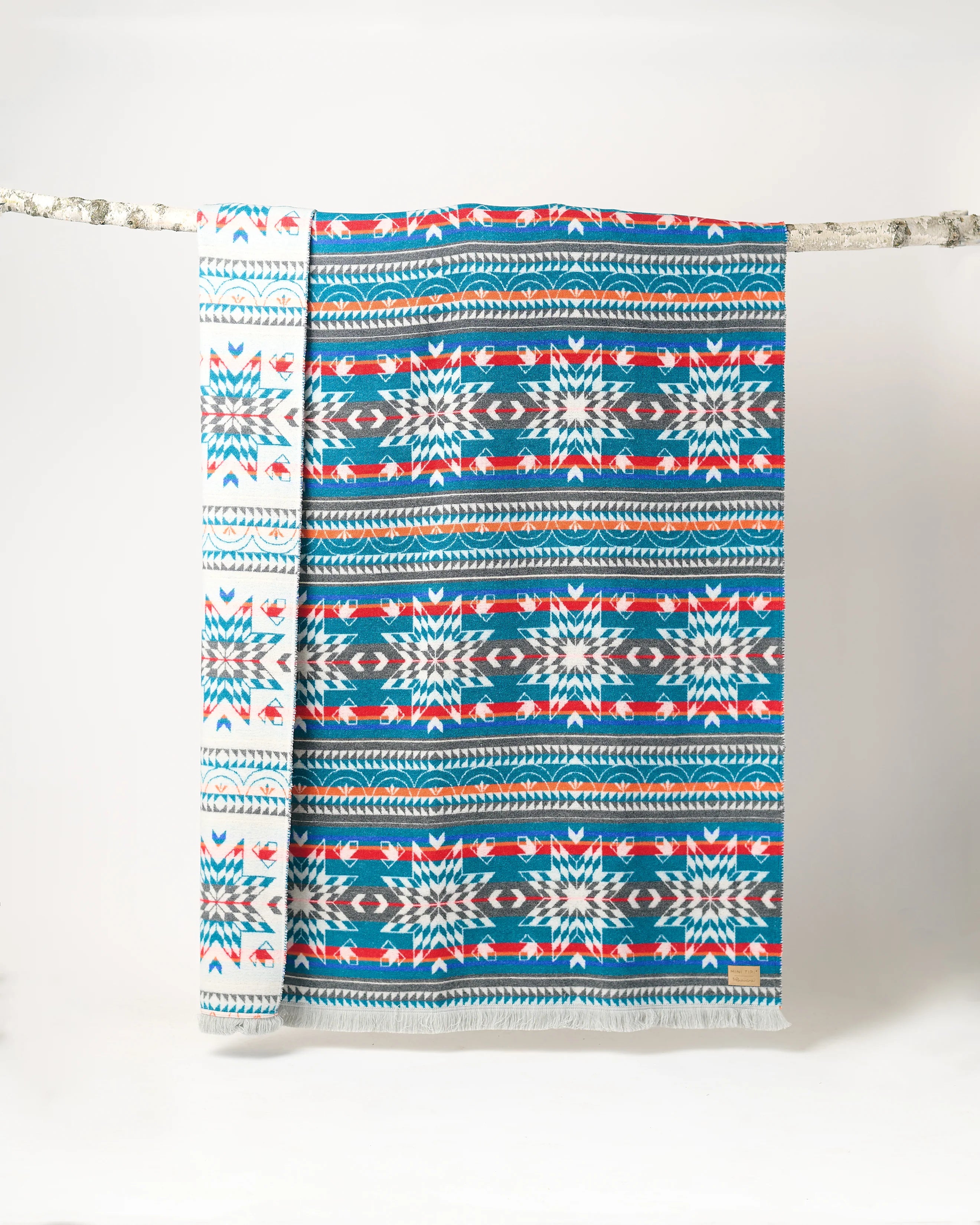 Blanket - Wool Blend - Eco-friendly - Nibi - Reversible