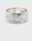 Ring - Sterling Silver - 3/8" - Hummingbird
