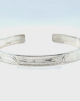 Bracelet - Sterling Silver - 1/4" - Orca