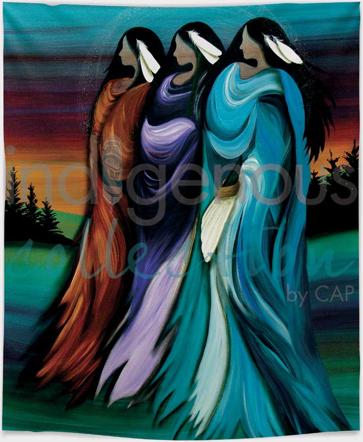 Blanket - Fleece - Three Sisters