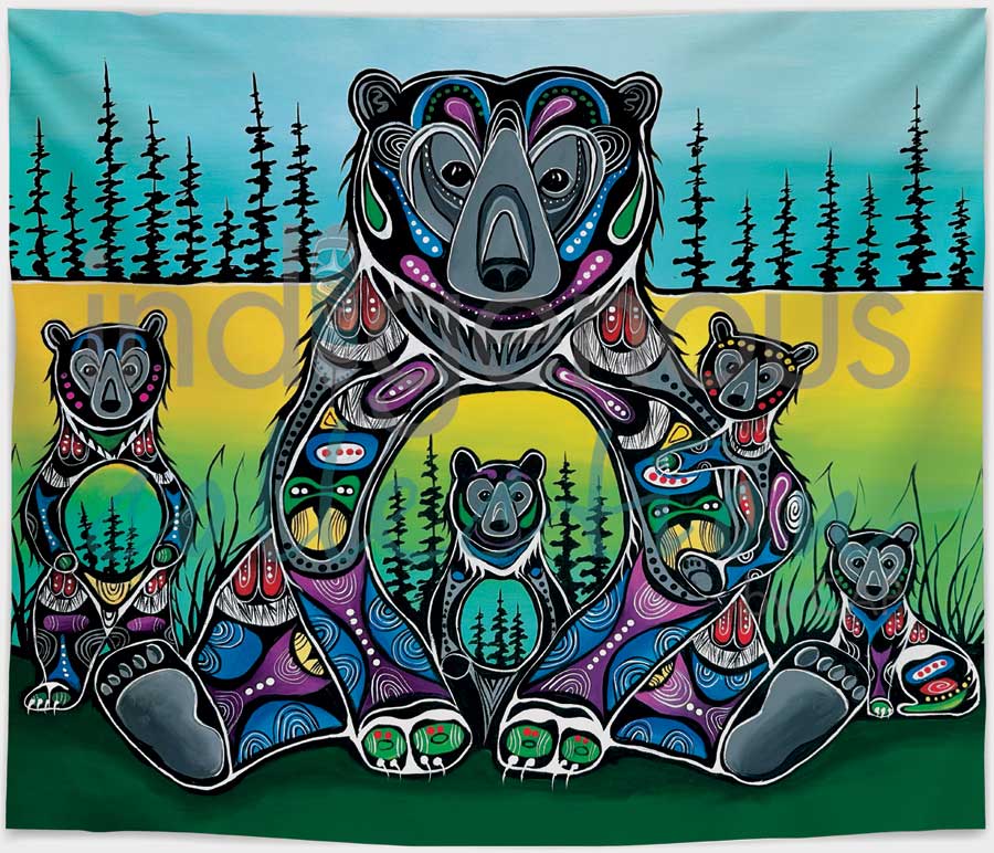 Blanket - Fleece - Bear Medicine
