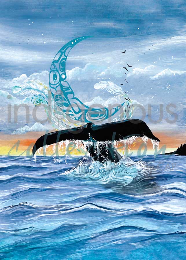 Card - Erickson - Whale Song - 6x9