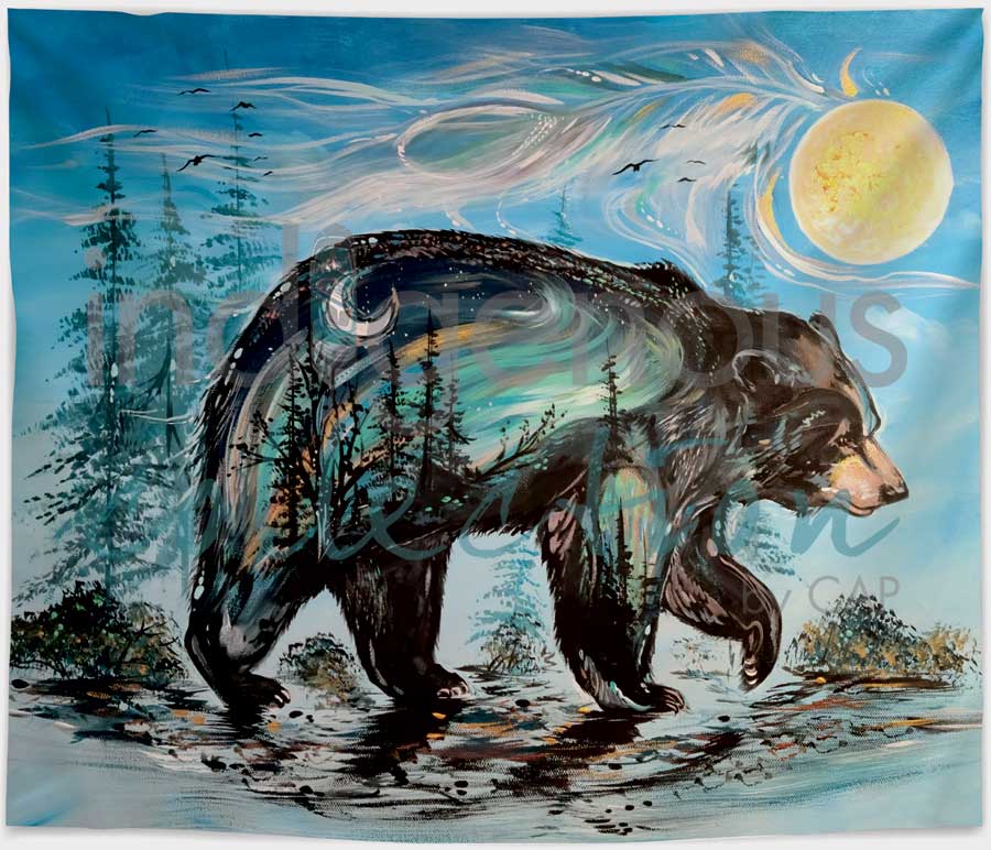 Blanket - Fleece - A Bear's Journey