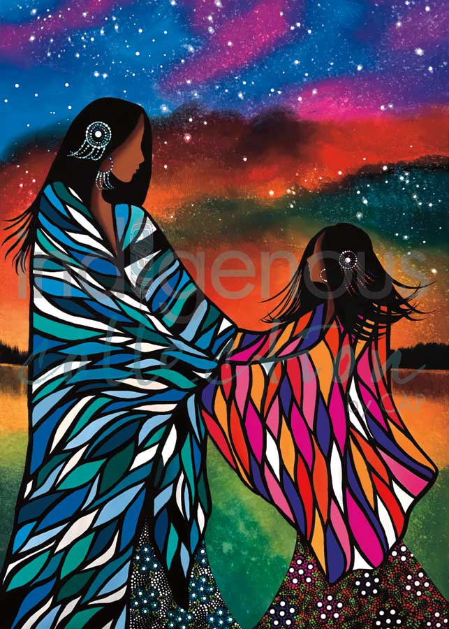 Card - Albert - Mother & Daughter - 6x9