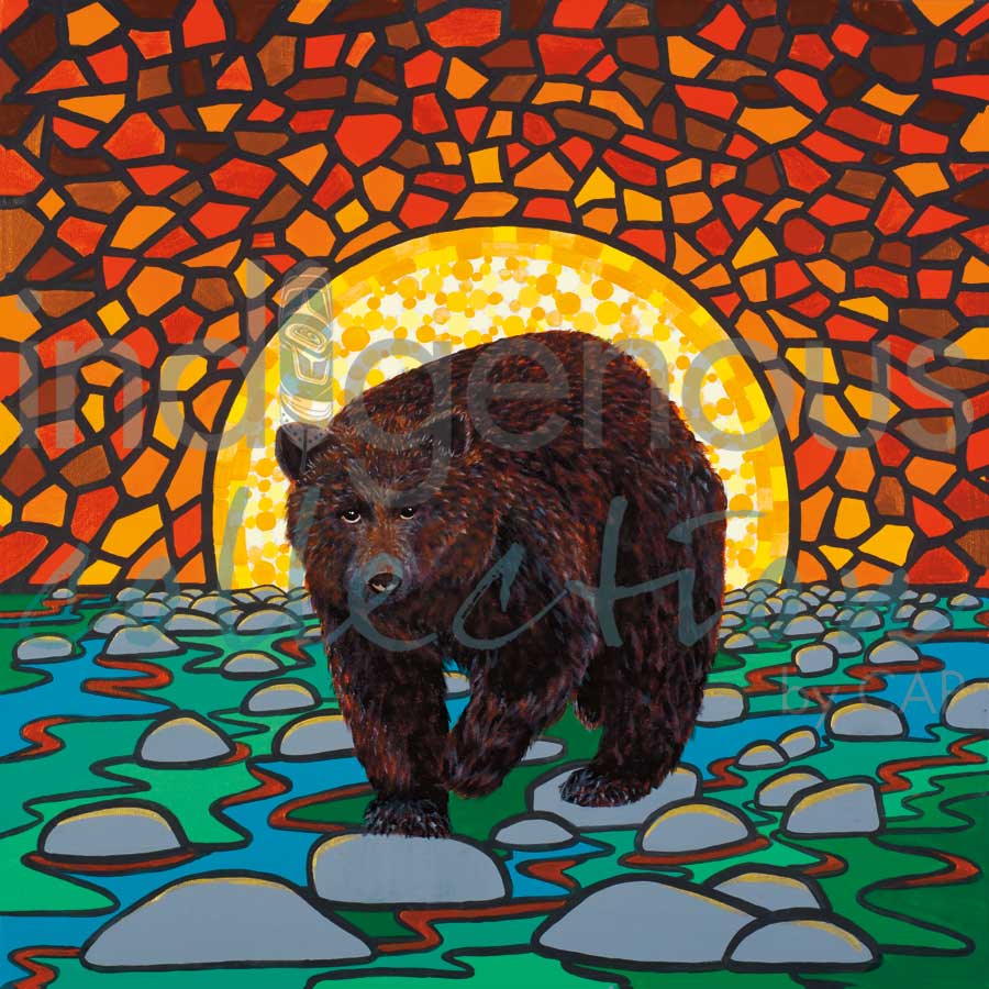 Card - Davies - Autumn Sunset - 6x9