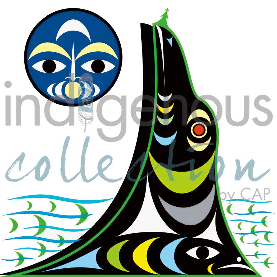 Card - Skokaylem - Siwash Rock, Stanley Park - 6x9