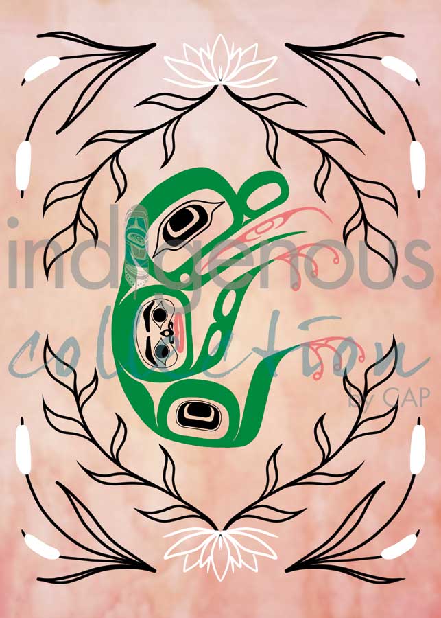 Card - Redunante - G?Anaaw? (Frog) - 6x9