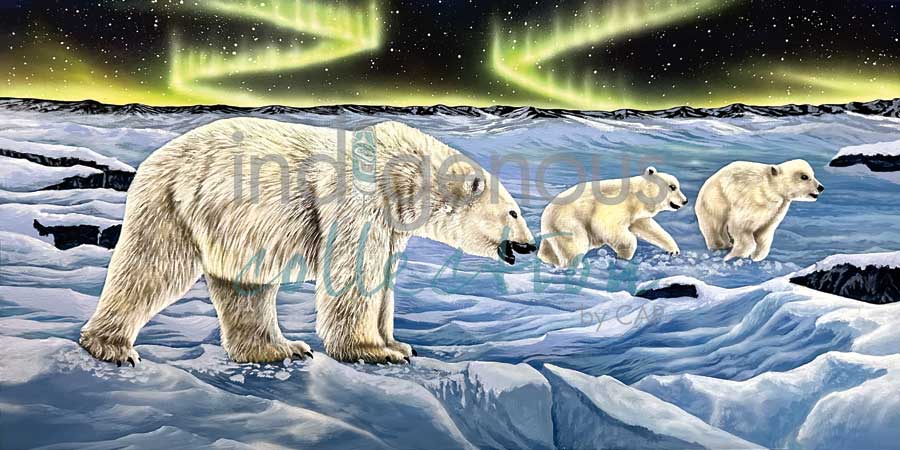 Card - Simon - Sea Bears - 6x9