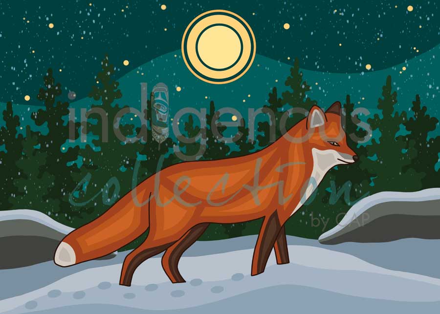 Card - Indoe - Waagosh - 6x9