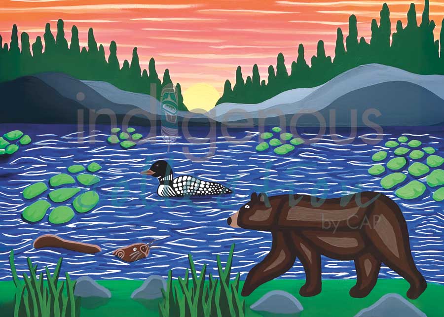 Card - Indoe - Life on the Lake - 6x9