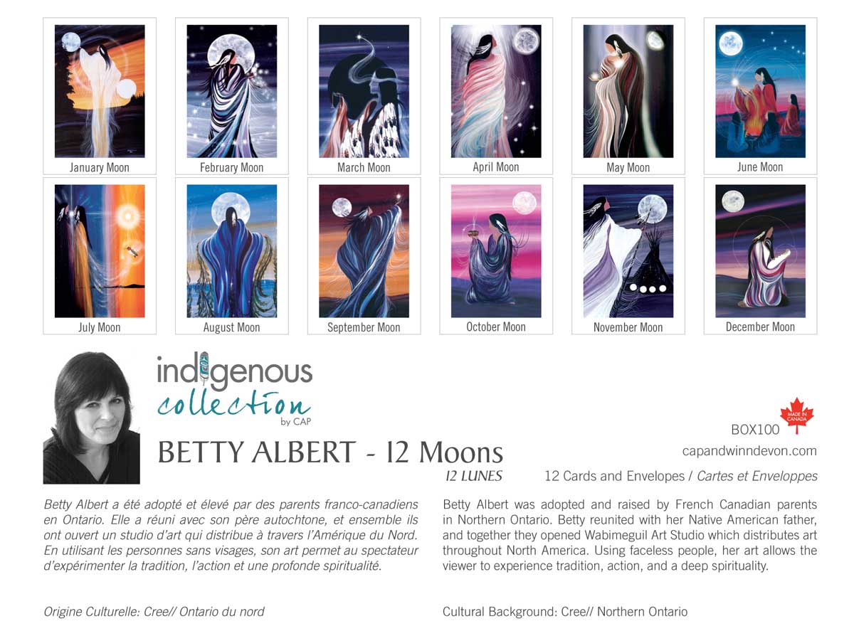 Box of Cards - Betty Albert - 12 Moons