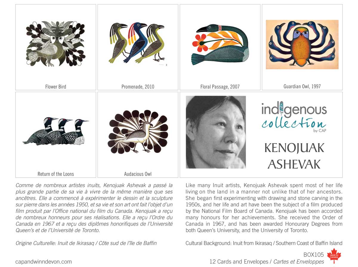 Box of Cards - Kenojuak Ashevak - Birds