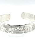 Bracelet - Sterling Silver - 1/2" - Thunderbird