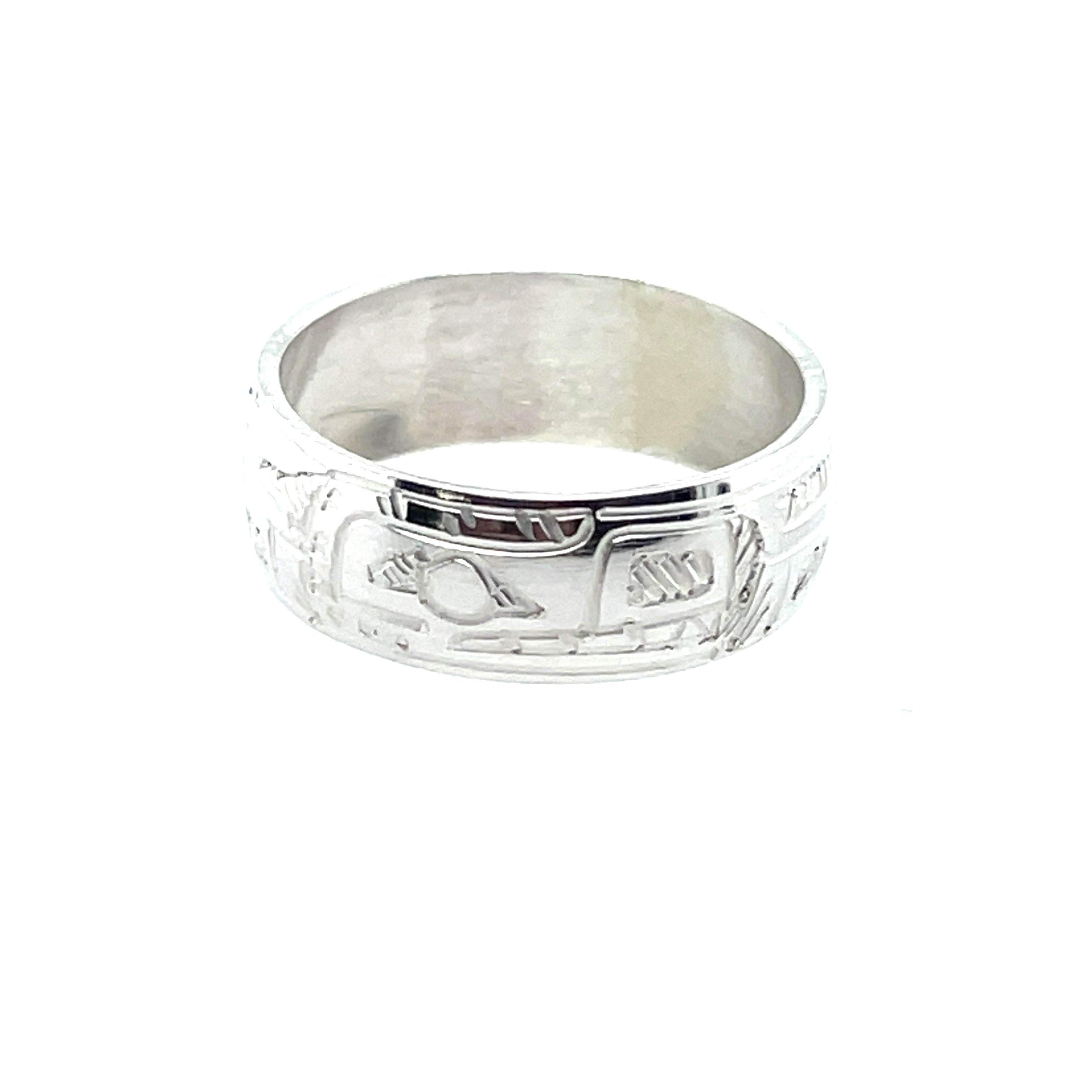 Ring - Sterling Silver - 5/16&quot; - Bear