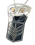 Pendant - Gold & Silver - Shield - Frog