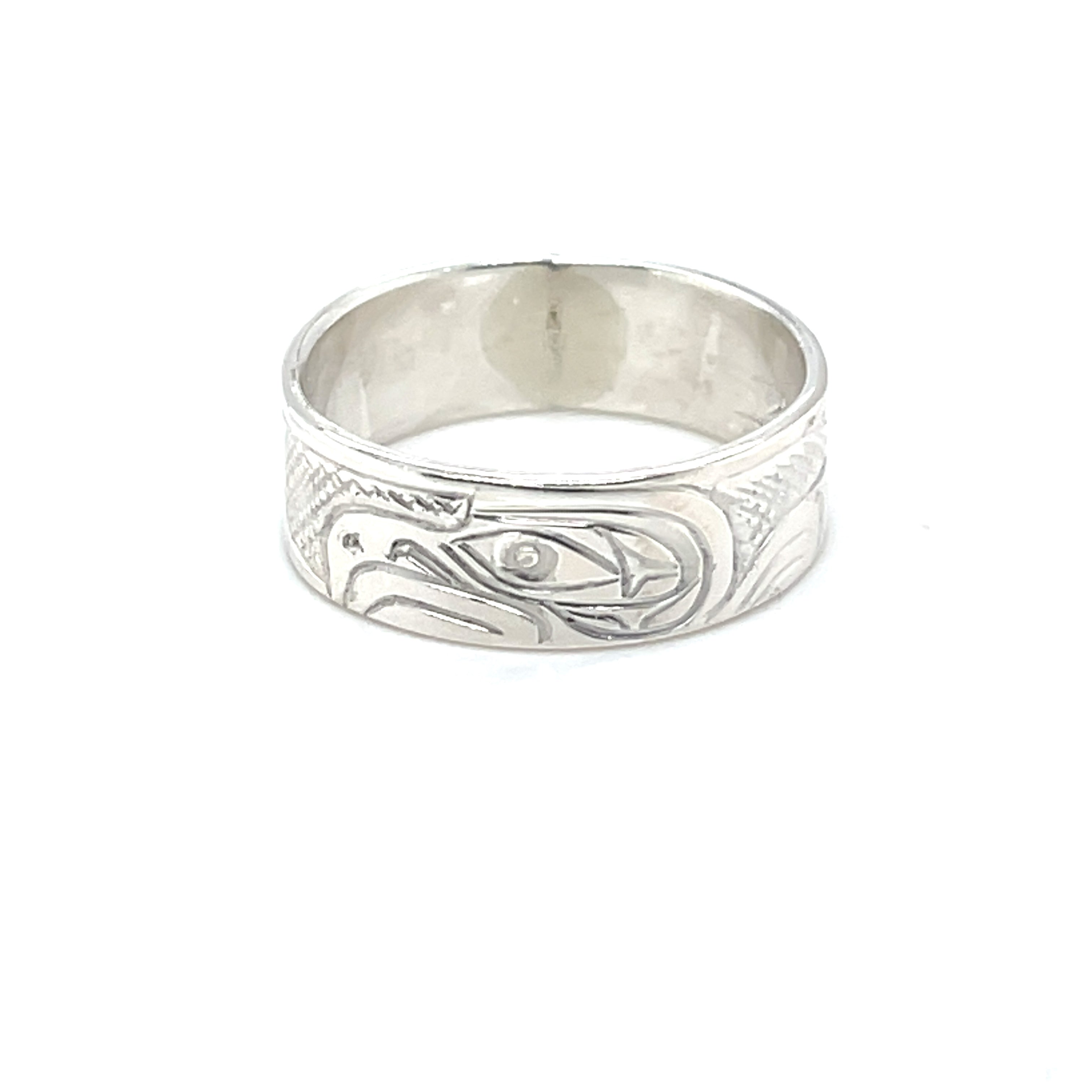 Ring - Sterling Silver - 1/4&quot; -  Eagle