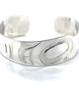 Bracelet - Sterling Silver - 3/4" - Wolf