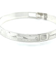 Bangle - Sterling Silver - 5/16" - Orca