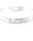 Bangle - Sterling Silver - 3/8" - Orca & Thunderbird