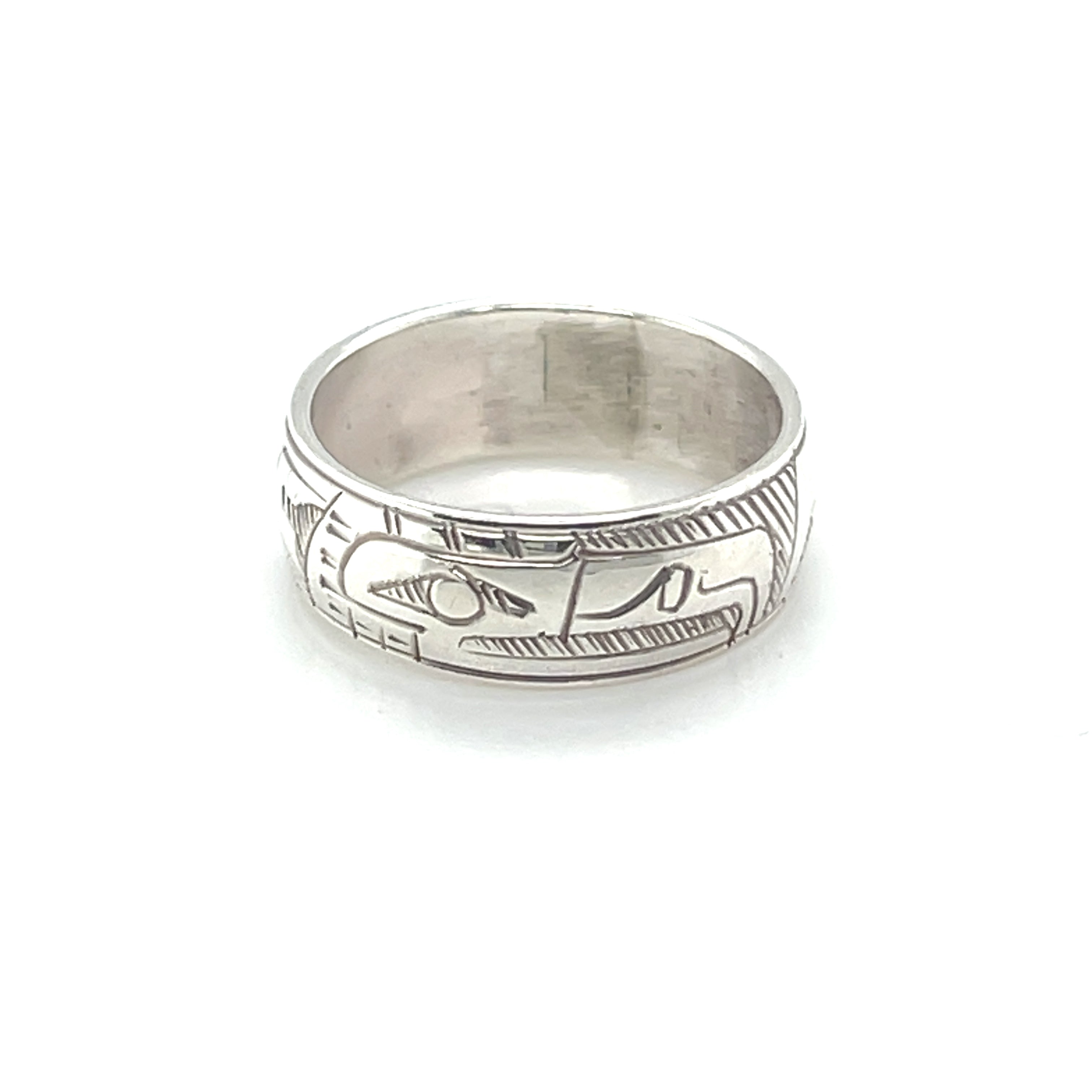 Ring - Sterling Silver - 1/4&quot; - Eagle