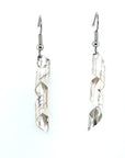 Earrings - Sterling Silver - Spiral - Eagle