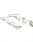 Earrings - Sterling Silver - Spiral - Eagle