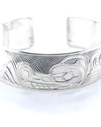 Bracelet - Sterling Silver - 3/4" - Wolf
