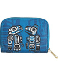 Card Wallet - Zip Around - Love Birds