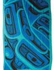 Shawl - Poly Woven - Frog Box - Turquoise