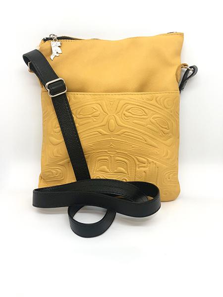 Purse - Solo - Deerskin - Bear - Yellow