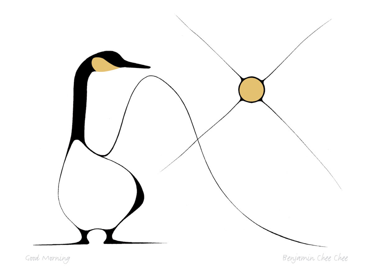 Card - Chee Chee - Good Morning - 6x9