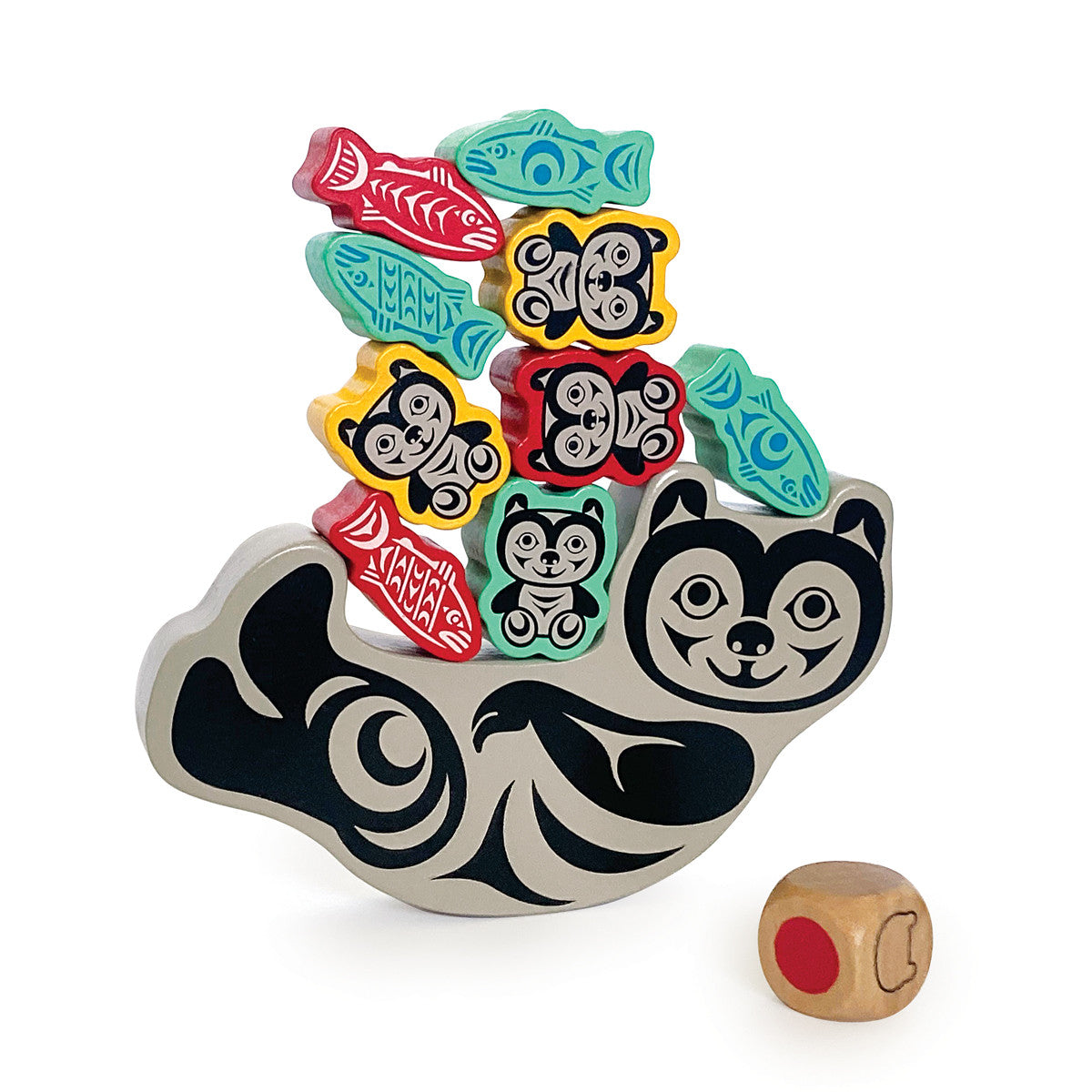 Blocks - Stacking Balancing Game - Bear & Cubs