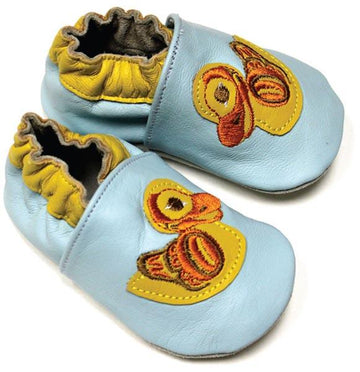 Soft Sole Shoes - Infant - Leather - Duck