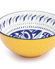 Bowl - Porcelain - Medium - Hummingbird Yellow
