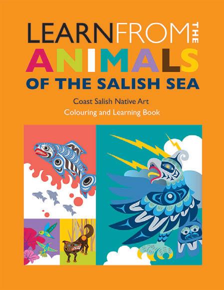 Colouring Book - Learn from the Animals of the Salish Sea