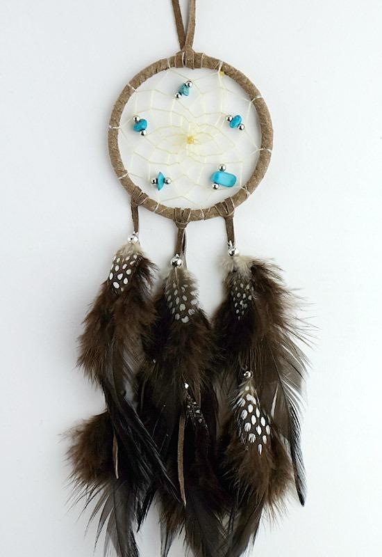 Dream Catcher - 2.5" - Classic - Brown