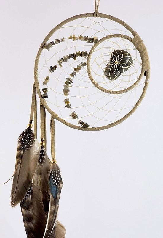 Dream Catcher - 6&quot; - Woodland - Labradorite