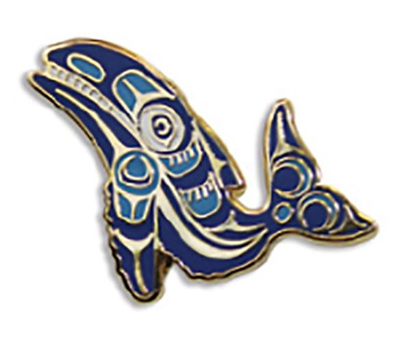 Enamel Pin - Whale